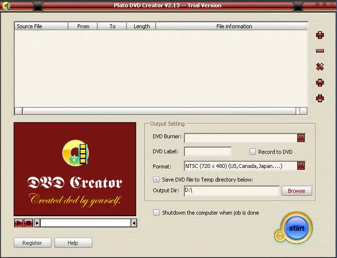 Plato DVD Creator 11.11.02