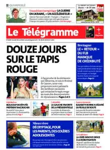 Le Télégramme Quimperlé – 28 mai 2022