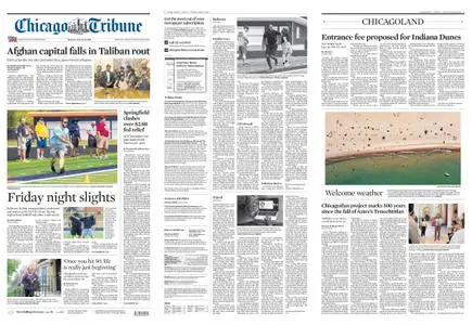 Chicago Tribune – August 16, 2021