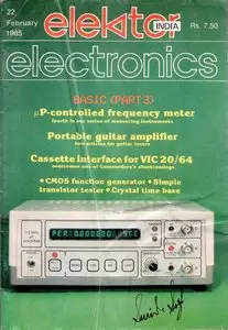 Elektor Electronics Magazine (India) February 1985