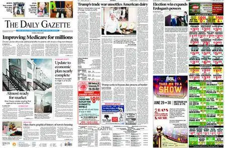 The Daily Gazette – June 25, 2018