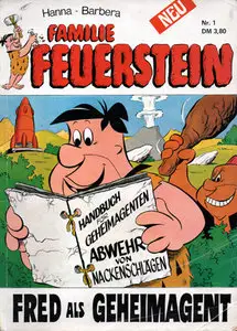 Familie Feuerstein - Band 01 - Fred als Geheimagent