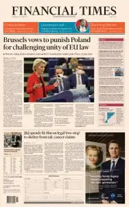 Financial Times Middle East - October 20, 2021