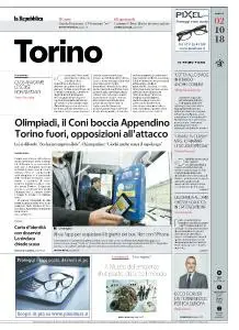 la Repubblica Torino - 2 Ottobre 2018