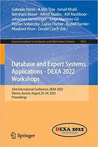 Database and Expert Systems Applications - DEXA 2022 Workshops: 33rd International Conference, DEXA 2022, Vienna, Austri