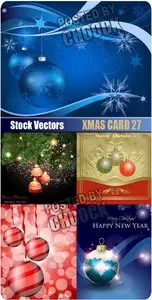 Xmas card 27 - Stock Vector