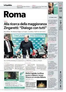la Repubblica Roma - 7 Marzo 2018
