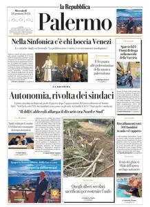 la Repubblica Palermo - 24 Gennaio 2024