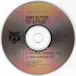Gary Glitter - Rock 'N' Roll Part 2 (The "Hey!" Song) (US promo CD single) (1995) {Tommy Boy}