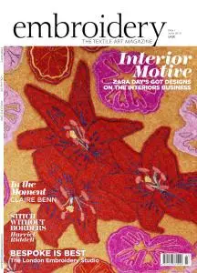 Embroidery Magazine - May-June 2016