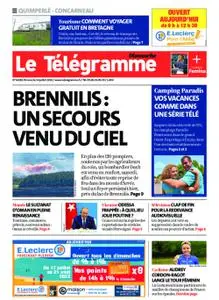 Le Télégramme Quimperlé – 24 juillet 2022
