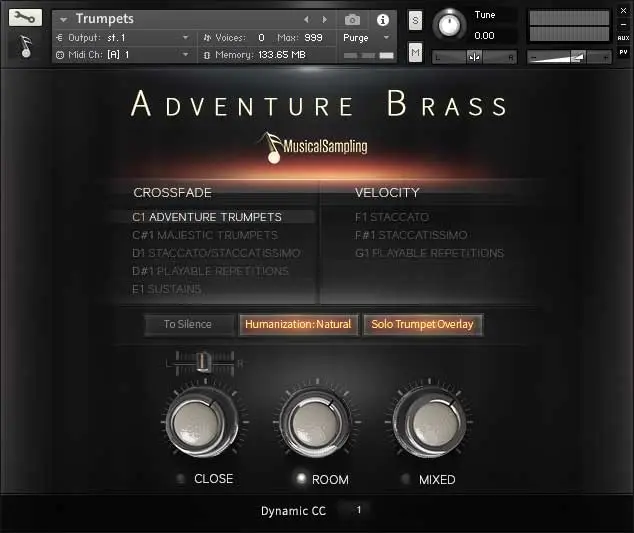 Musical Sampling Adventure Brass KONTAKT