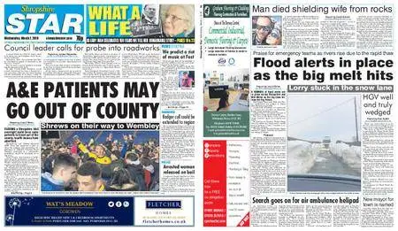 Shropshire Star Shrewsbury Edition – March 07, 2018