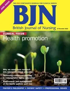 British Journal of Nursing - 24 November 2016