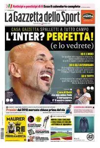 La Gazzetta dello Sport con edizioni locali - 8 Settembre 2017