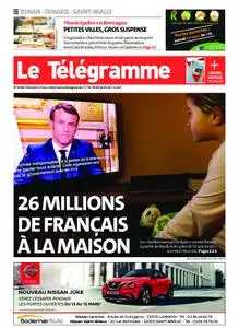 Le Télégramme Dinan - Dinard - Saint-Malo – 13 mars 2020
