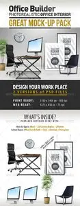 GraphicRiver Office Interior Builder - Mock Up