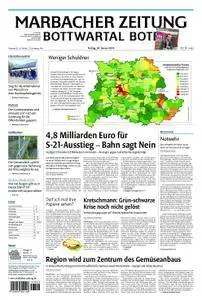 Marbacher Zeitung - 26. Januar 2018