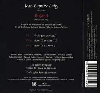 Christophe Rousset, Les Talens Lyriques - Lully: Roland (2004)