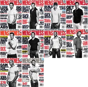 Men's Fitness USA Magazine - 2014 Full Year Issues Collection