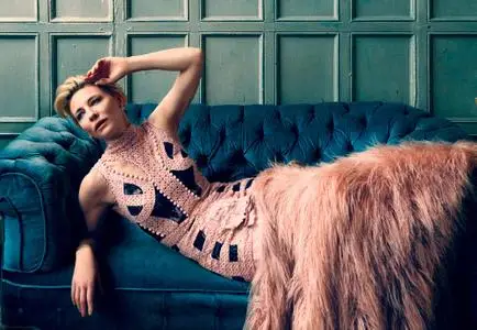 Cate Blanchett by Norman Jean Roy for Harper's Bazaar UK February 2016