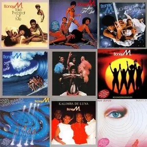 Boney M. - 7 Studio + 1 Compilation Albums