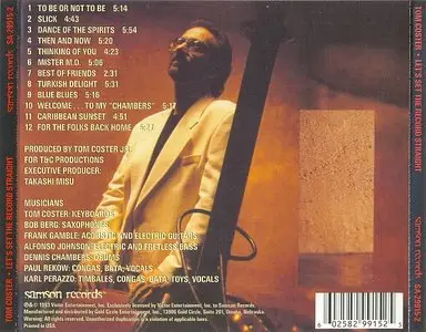 Tom Coster - Let's Set The Record Straight (1993) {JVC}
