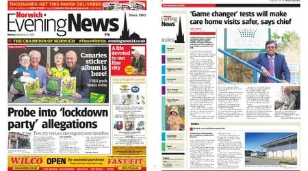 Norwich Evening News – November 16, 2020