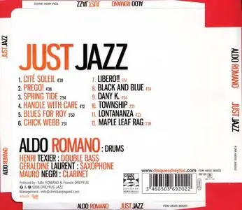 Aldo Romano - Just Jazz (2008) {Dreyfus Jazz}