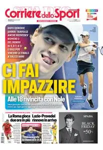 Corriere dello Sport Roma - 19 Novembre 2023
