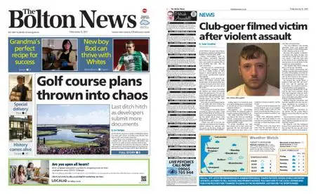 The Bolton News – January 21, 2022
