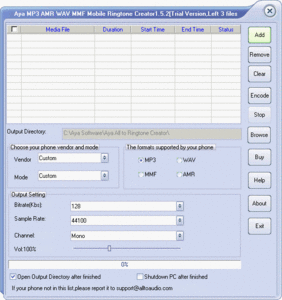 Aya All to Ringtone Converter 1.5.2