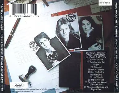 Paul McCartney & Wings - Band on the Run (1973)