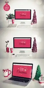 CreativeMarket Christmas 4 photo mockups