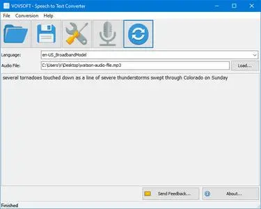 VovSoft Speech to Text Converter 1.1