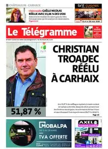 Le Télégramme Carhaix – 16 mars 2020