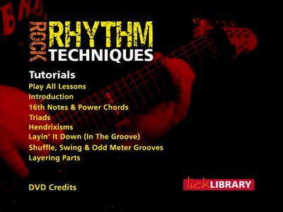 Lick Library - Rock Rhythm Techniques (2010)