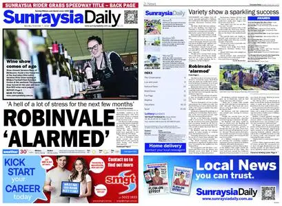 Sunraysia Daily – November 07, 2022