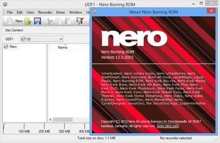 Nero Burning ROM 12.5.01100