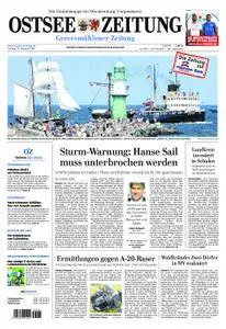 Ostsee Zeitung Grevesmühlener Zeitung - 10. August 2018