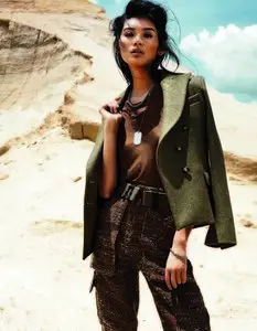 Ming Xi by Benny Horne for Vogue China September 2012