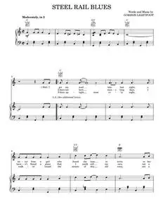 Steel rail blues - Gordon Lightfoot (Piano-Vocal-Guitar)