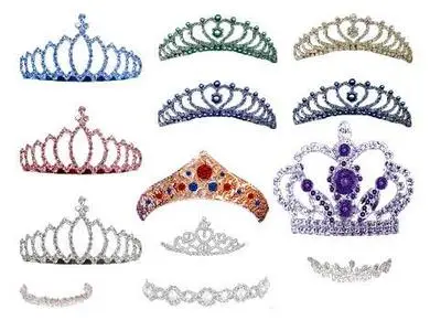 Diadems - Clipart for Photoshop 