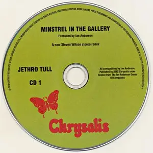 Jethro Tull - Minstrel In The Gallery (1975) {2CD+2DVD] {2015 Chrysalis 40th Anniversary La Grande Edition}