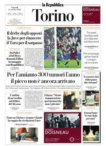 la Repubblica Torino - 14 Ottobre 2022