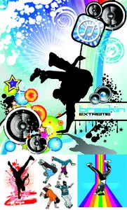 Stock Vector - Breakdance