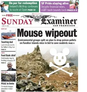 THE EXAMINER SAN FRANCISCO 17 18 19 JUNE 2011