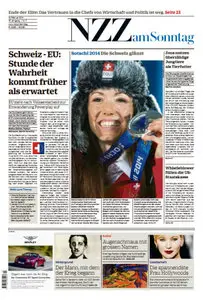 Neue Zuericher Zeitung Sonntag 16 Februar 2014
