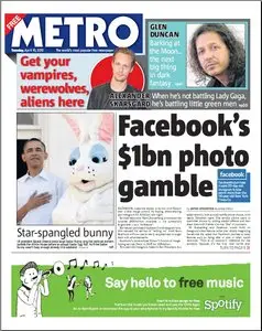 Metro UK - 10 April 2012