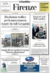 la Repubblica Firenze - 15 Luglio 2020